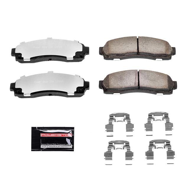 Power Stop Z36-833 Z36 Truck and Tow Brake Pads For Equinox Explorer Explorer Sport Explorer Sport Trac Ranger Mazda B2300 Mazda B3000 Mazda B4000 Mountaineer Pontiac Torr Vue [Model Specific]