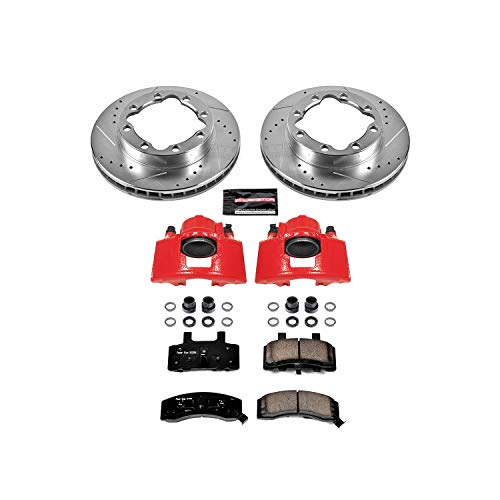 Power Stop Z23 Evolution Sport Performance Brake Kit with Caliper, 1 Pack KC1524 Front