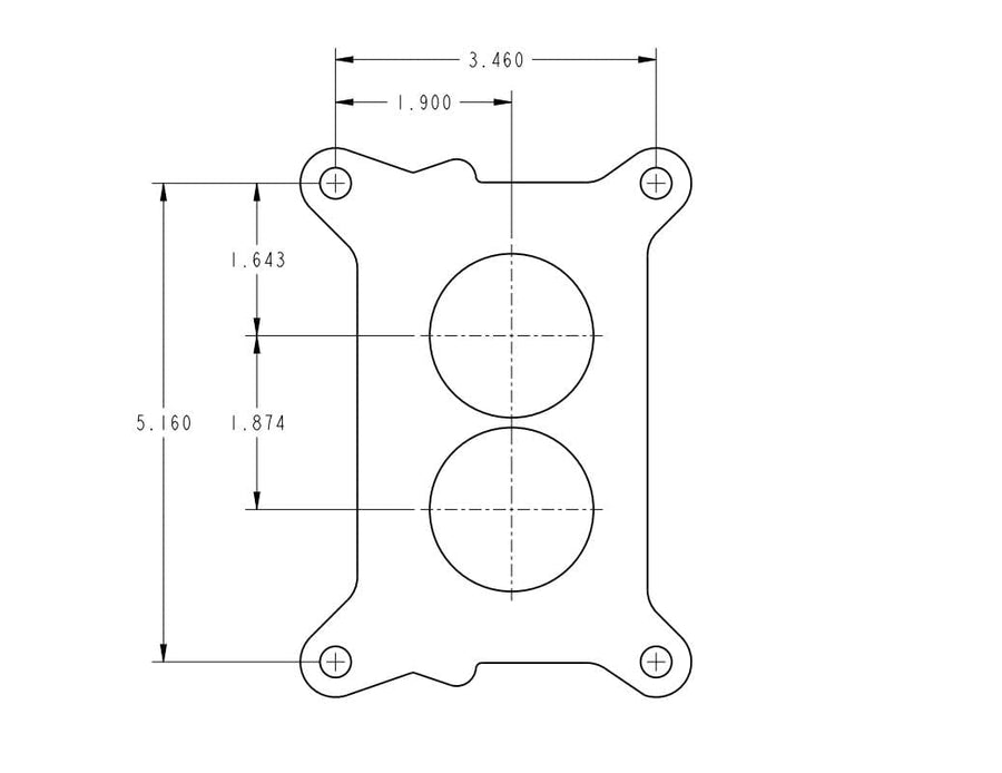 500 CFM Vacuum Secondary Holley Six-Pack Carburetor 0-4365-1