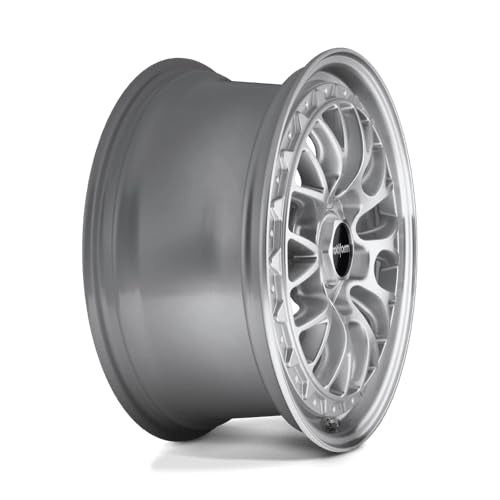 R155 Rotiform 18X9.5 5X100 GL-SLVR-MACH 25MM - R155189579+25