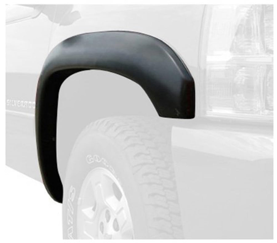 Extended Fender Flares Stampede Products | Trail Riderz | Fits 2007 - 2013 GMC Sierra 1500, Black | 4 pcs., 8513-2