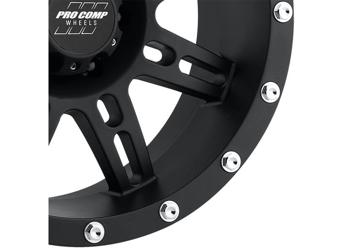 PXA31 Pro Comp Alloys 17X9 6X135 F-BLK -6MM - PXA7031-7936