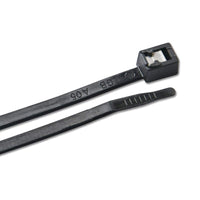 14" Ancor Black UV Self Cutting Cable Zip Ties - 500-Pack