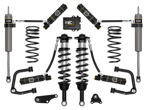 2024-2025 Toyota Tacoma ICON 1.25-3" Lift, Stage 6 Suspension System, Tubular, Triple Rate Rear Springs