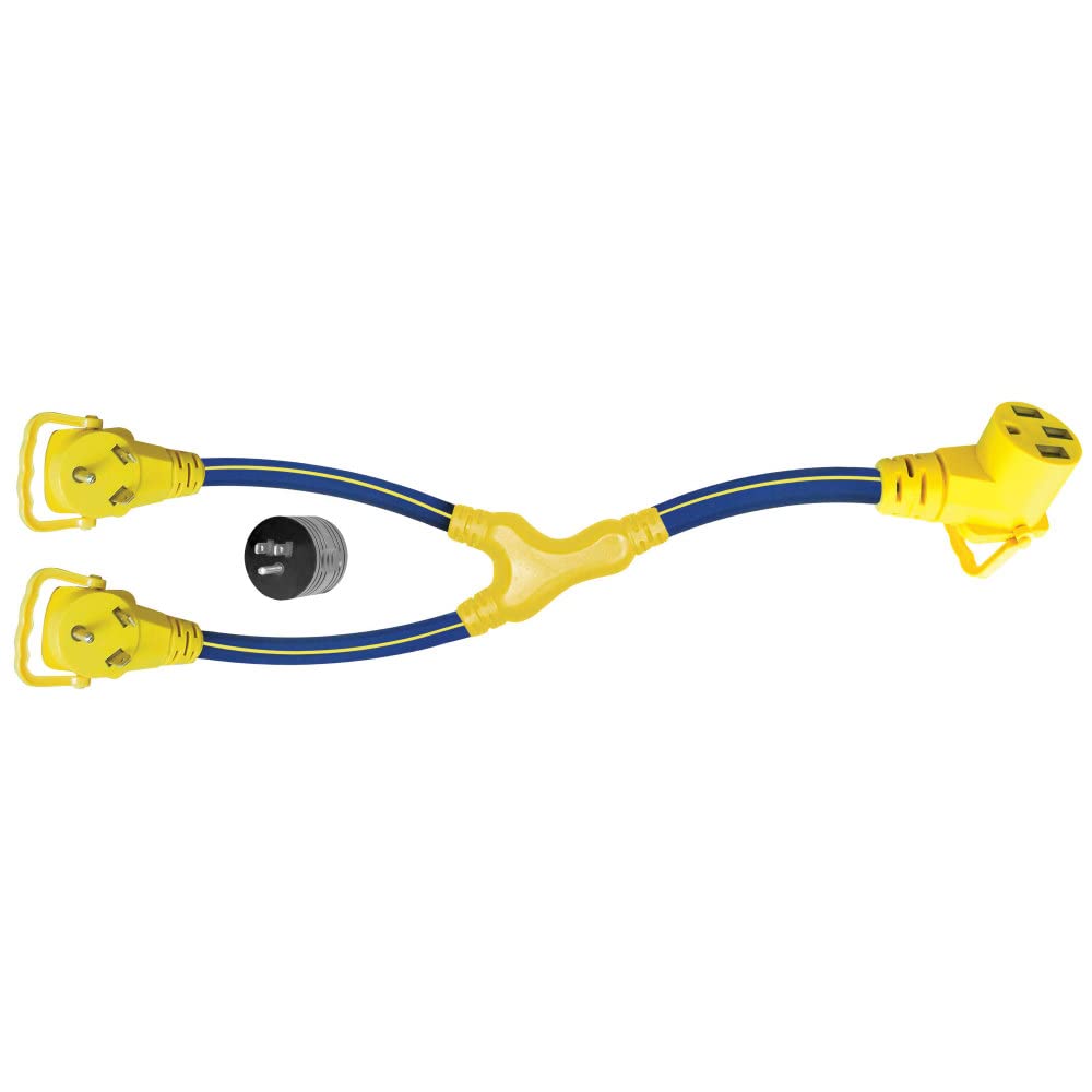 Voltec 16-00522 Industries 2X 30A Male - 50A Female