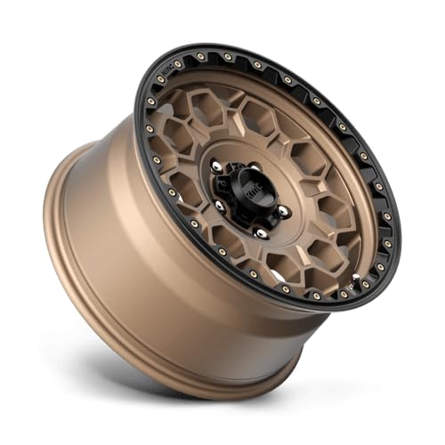KMC 17X9 TREK 5X5.05.71 18mm MATTE BRONZE WITH BLACK LIP - KM54579050618