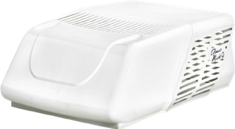 Mach 10 Signature Series Coleman-Mach 45204-0752 Low-Profile Air Conditioner with Wood Skid - 15,000 BTU, Polished White