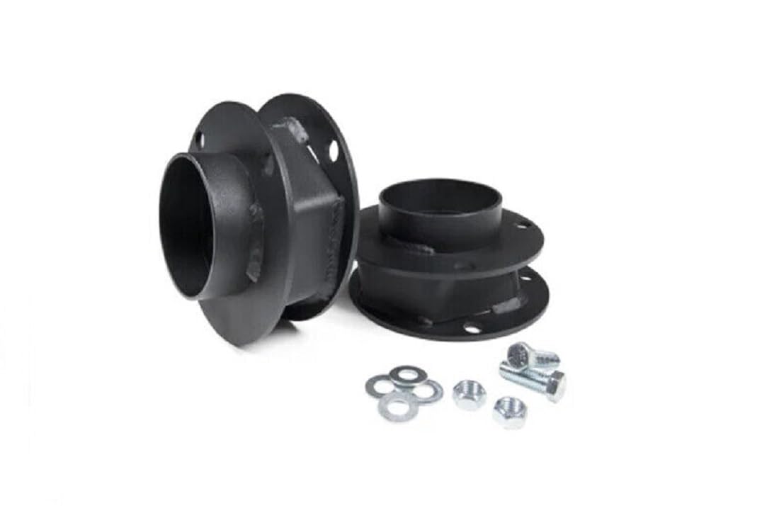Zone Offroad 2 inch Front Coil Spring Spacer Leveling Kit | 2013-2024 Ram 1500/2500/3500; 4WD GAS/DIESEL, 2DR/4DR, Standard and Crew Cab | No Shocks