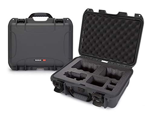 Waterproof Nanuk 920 Hard Case with Custom Foam Insert for Sony A7R Size Camera - Graphite