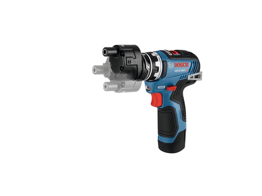 GSR12V-300FCB22 Bosch 12V Max Drill/Driver with 5-In-1 Flexiclick® System with (2) 2.0 Ah Batteries