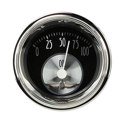 American Tradition Classic Instruments AT81SLC 2 1/8" Oil Pressure Gauge