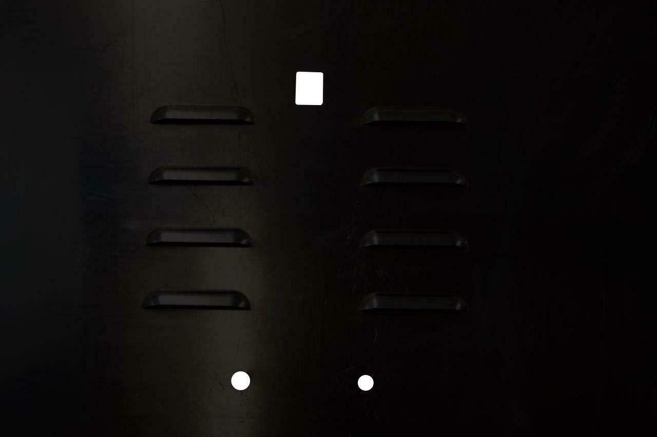 Dorman Offroad Fishbone FB31134: Jk Black Hood Louver (13-18)