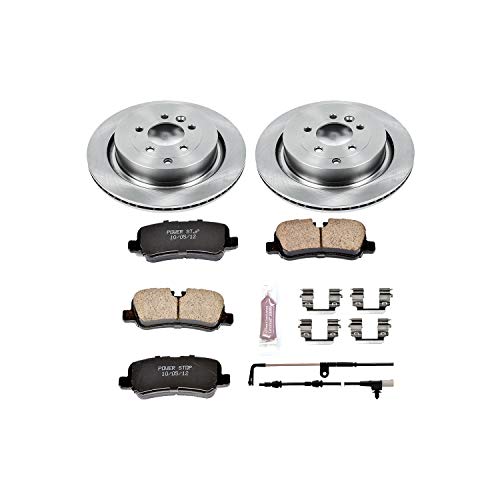 Power Stop Autospecialty KOE4618 Rear Replacement Brake Kit-OE Brake Rotors & Ceramic Brake Pads
