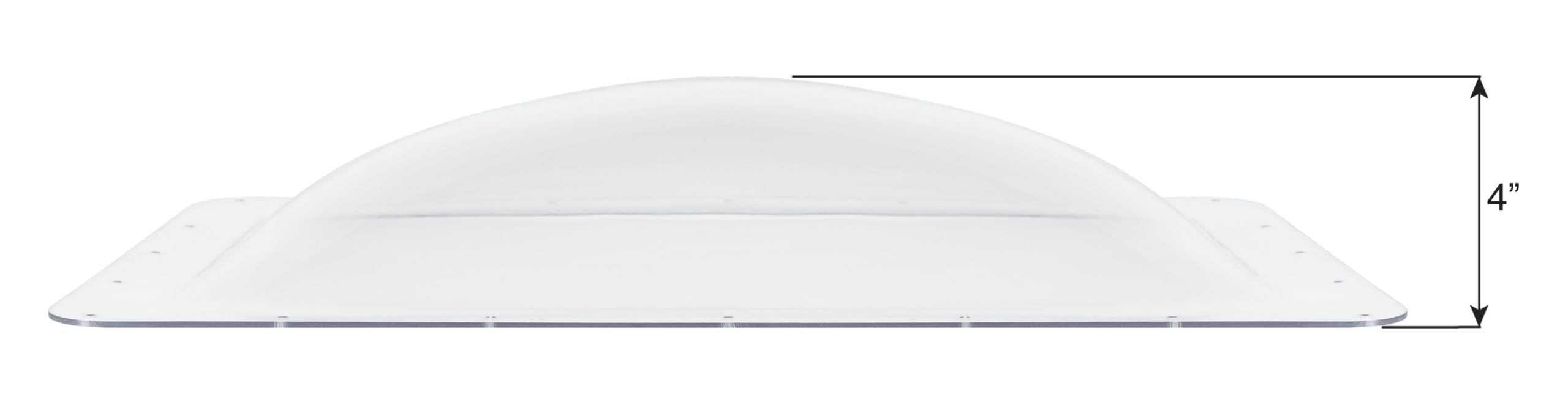 SL1422C ICON RV Skylight - Clear, Fits 14"x22" openings, 16"x26" overall, Outer Dome Skylight Covering Replacement for RV, Camper, Motorhome, Food Truck, or Trailer, UV Protected & Impact Resistant