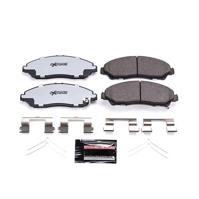Power Stop Z36-1723 Front Z36 Truck & Tow Carbon-Fiber Ceramic Brake Pads For Acura MDX 2014-2020, Honda Pilot 2016-2022, Honda Ridgeline 2017-2022 [Model Specific]