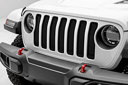 JL Sport Series Grille, Jeep Gladiator, Black, 1 Pc, Insert, Does Not Fit Vehicles with Camera - PN #46493