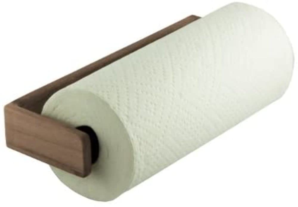 Teak Whitecap Wall-Mount Paper Towel Holder