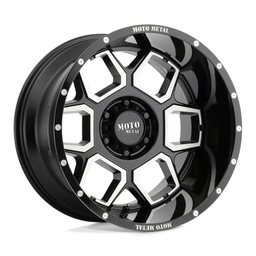 Moto Metal 20X10 MO981 G-BLK MACH -24MM - MO98121050324N
