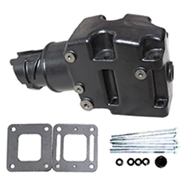Exhaust Elbow Center Riser V6 &V8