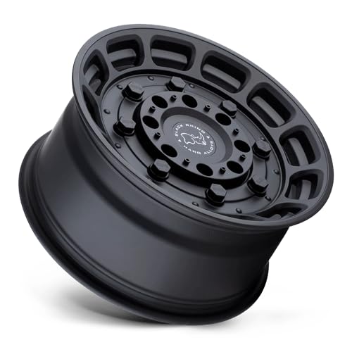 Black Rhino WARTHOG Hard Alloys 17X8.5 6X120 0mm MATTE BLACK - 1785WHG006120M67