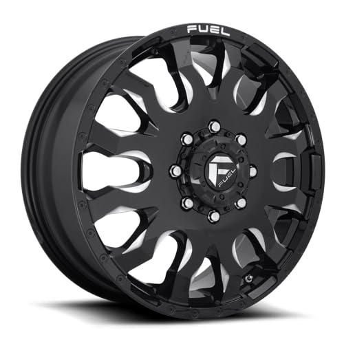 1PC Fuel D673 20X8.25 GL-BLK-MIL 105MM - D673208272 8X6.5