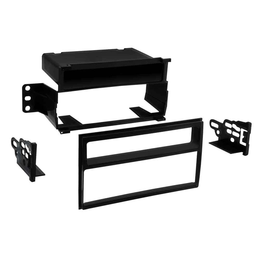 Metra Single/Double DIN Dash Kit 99-7610HG with Pocket for 2007-2011 Nissan Versa and 2011 Nissan Juke