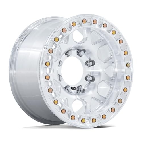 KMC KM450 Forged Mesa Beadlock 17x9 8x6.5" -12mm Machined Wheel Rim 17" Inch KM450DX17908012N