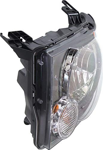 Headlight Assembly, Halogen, Dark Interior for 2009-2012 Ford Escape XLT Model, Go-Parts Left (Driver), Sports Appearance Package, Starts from 12-2-08, Replacement 2009 2010 2011