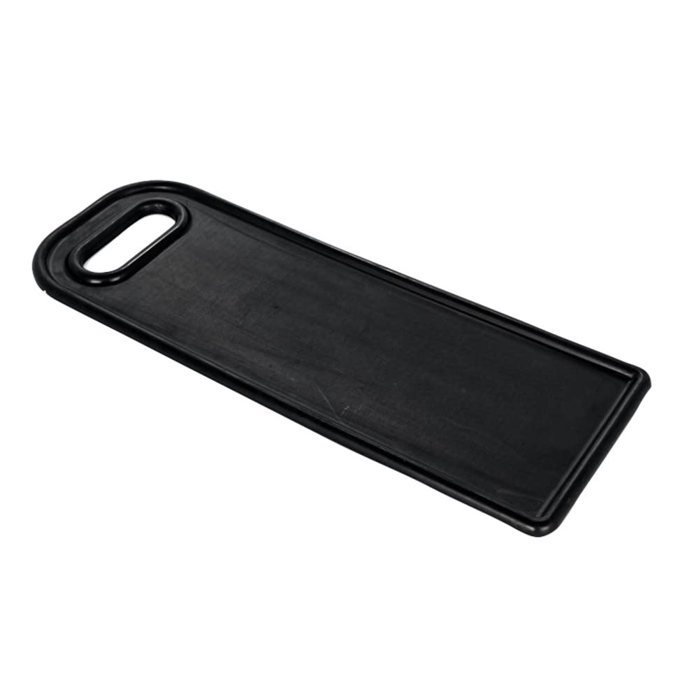 Camco Non-Slip Base Pad for Camper/RV Curved Levelers and Wheel Chocks - Keeps RV Wheel Chocks & Curved RV Leveling Blocks from Shifting - Features Built-in Carry Handles - Crafted of Rubber (44426)
