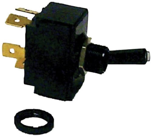Sierra Toggle Switch TG40310, Tip Lit, Momentary On - Off SPST