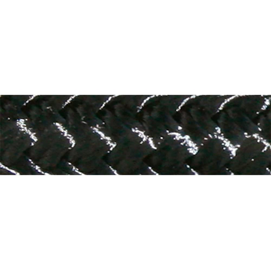 Double Braided Sea-Dog Nylon Dock Line, 3/8" x 25' / Black 302110025BK-1