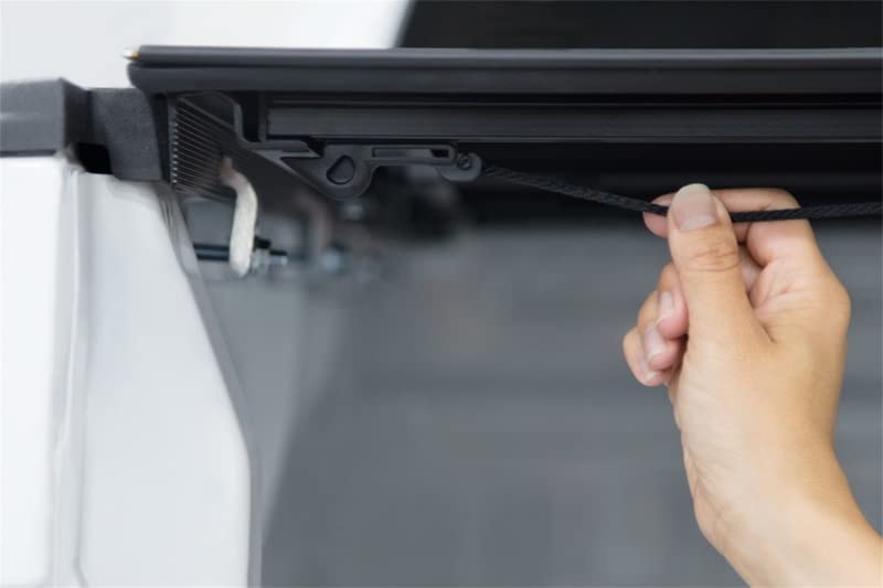 LOMAX LOMAX B0020019 Professional Series Tonneau Cover; Diamond Plate Finish;
