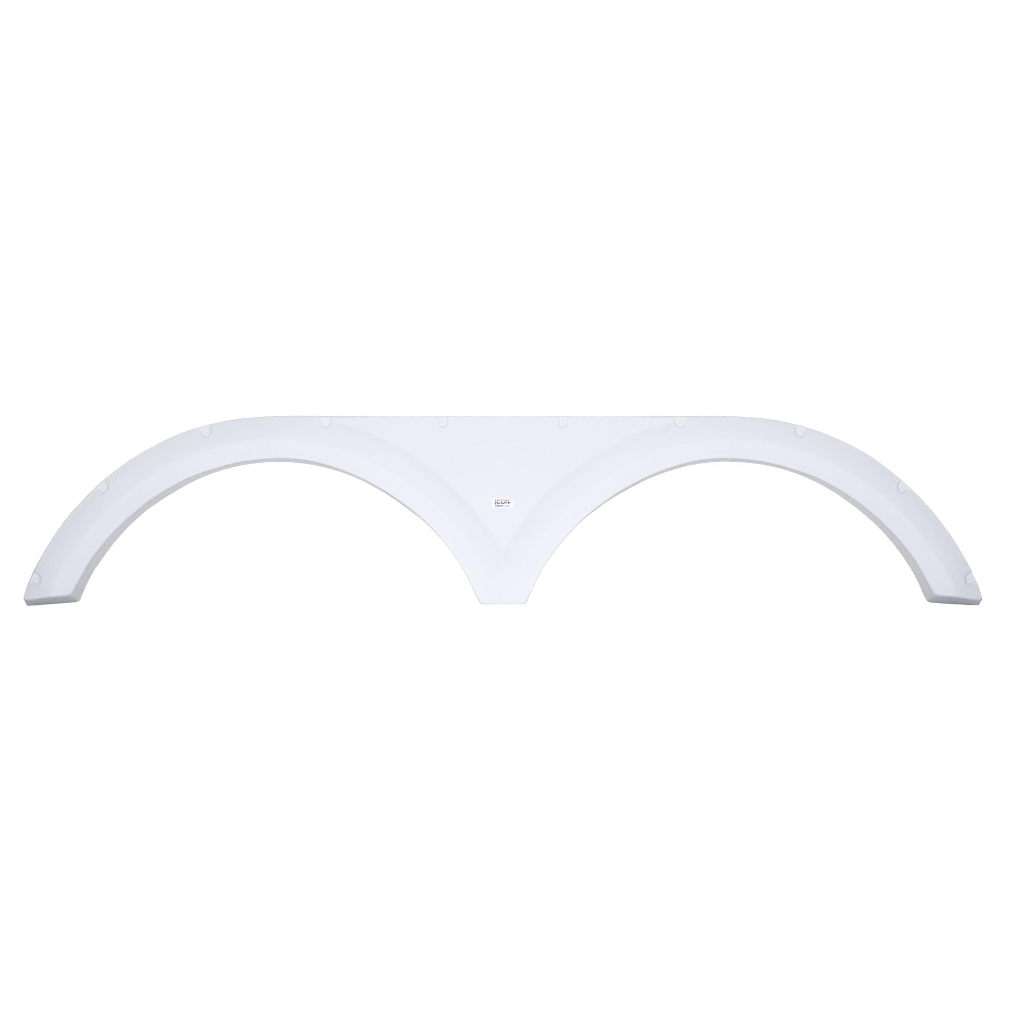 Tandem Axle Fender Skirt Icon 15282 for Keystone - Black