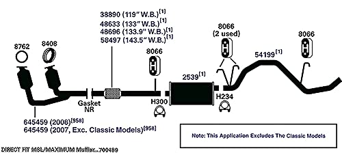 Pipe AP Exhaust 54199