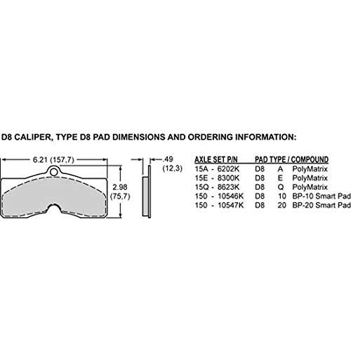 Front Caliper-D8-4, Ano