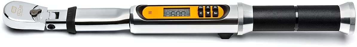 Flex Head GEARWRENCH 3/8" Drive 120XP Electronic Torque Wrench with Angle - 85195