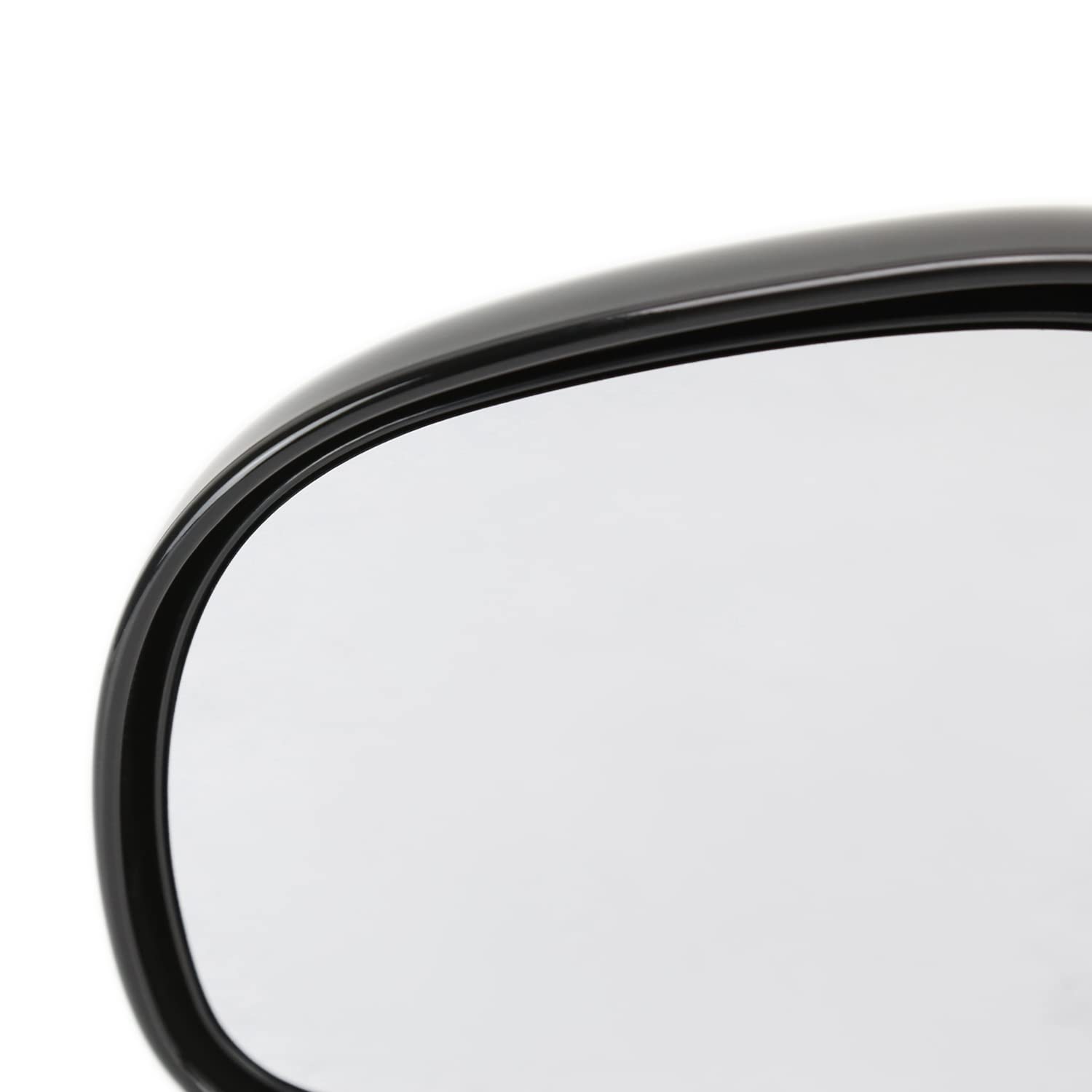 Left Side Glossy Black Manual Side Mirrors Compatible with Spec-D Tuning Chevrolet Chevy S10 1994-2001