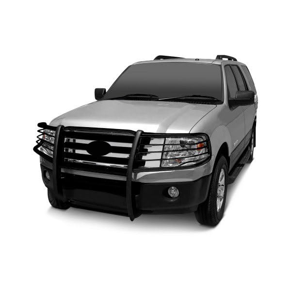 Bumper Guard Black Horse Grille brush Modular Black Compatible with 2006-2010 Ford Explorer-17A047600MA