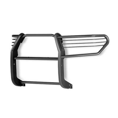 Grille Guard Trail FX E0046T, 1-Piece, 1-1/2 Inch Diameter, Powder Coated, Gloss Black, Steel, with Brush Guard, Without Skid Plate/Step Plate, Fits 2024-2025 Toyota Tacoma