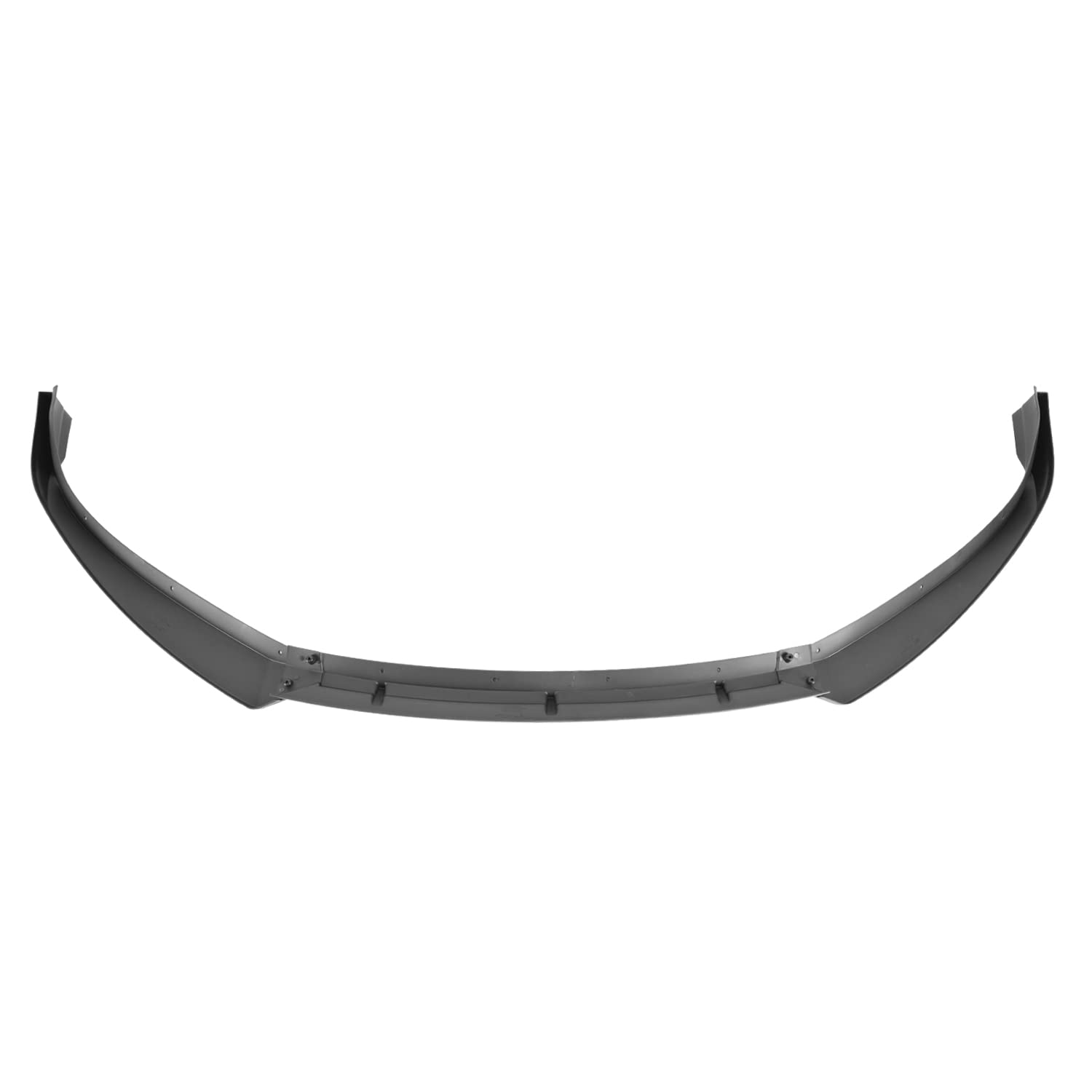 Matte Black Front Bumper Lip Spec-D Tuning Compatible with 2017-2020 Tesla Model S, 2016 Tesla Model S with New Style Bumper