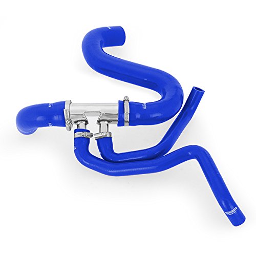 Mishimoto Lower MMHOSE-MUS8-15LBL Radiator Hose Fits Ford Mustang GT 2015+ Blue