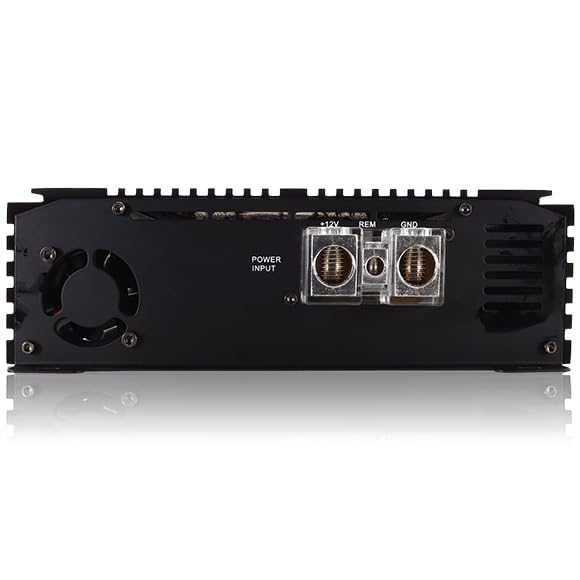 Sundown Audio 4/5-Channel Class D Full Range Car Amplifier SFB 1 Ohm, Brazilian Style Amp with Variable HPF/LPF, Bass Boost, Clipping Remote for Car & Marine Audio (SFB-1000.4-4-Channel)
