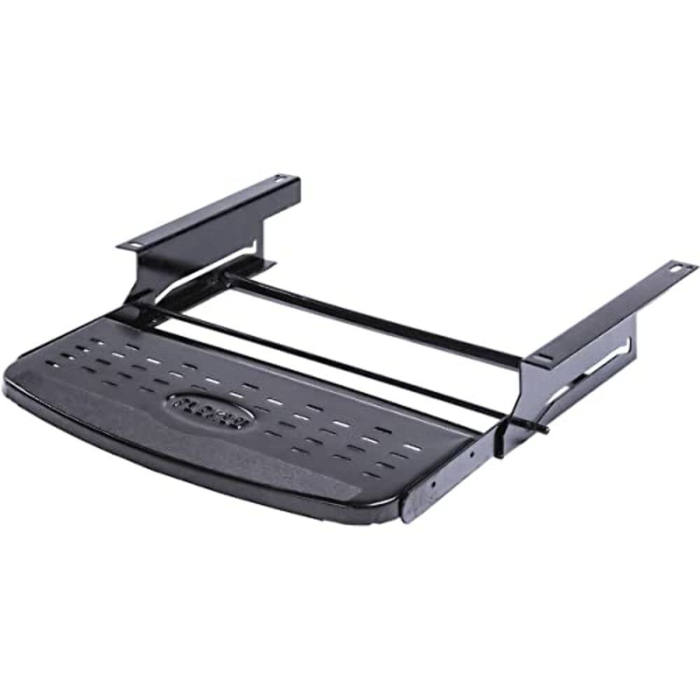 Stromberg Carlson RV Step Manual SMFP-1200 – Foldable Camper Stairs for Trailer, Portable Single Pull Out Platform, Rust Resistant Construction, Exterior Camper Step, 24" Wide Non-Skid Design