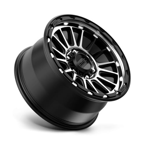 MACHINED KMC IMPACT Satin Black Wheel (0 x 0. inches /6 x 114 mm, 18 mm Offset)