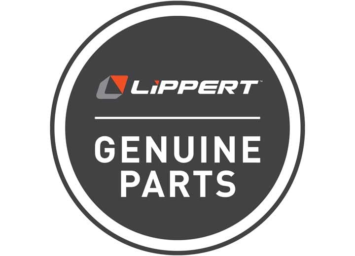 Replacement Lippert Support Arm for RV Power Stabilizer Jacks, 19.3" Long, 1-1/2" Wide, Powder-Coated Yellow Heavy-Gauge Steel, Mounting Hardware Not Included - 1134122