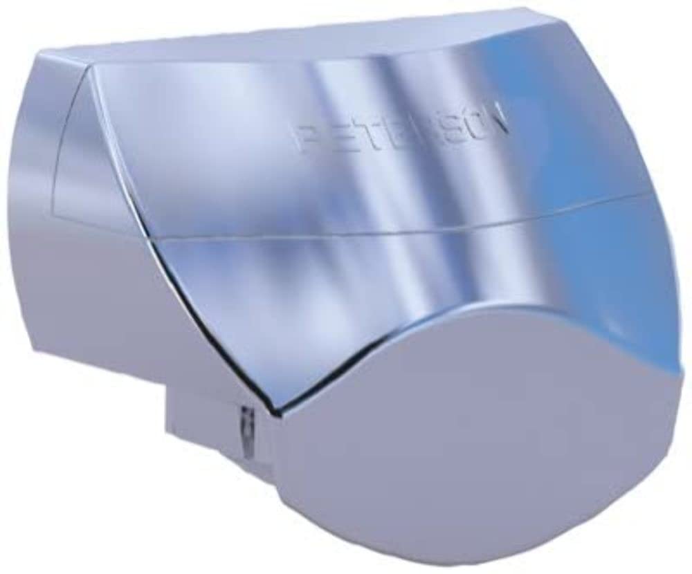 Bracket, License/Utility, Peterson B150-143, Chrome, 3.66"X2.72"