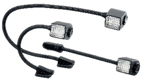 6 1/4" HELLA Compact Halogen Map Lamp With Power Plug, Multi 4532021