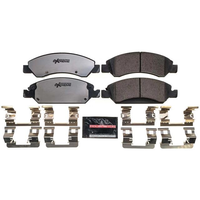 Power Stop Truck and Tow Front Brake Pads For 2009-2022 Cadillac Escalade, 2007-2019 Chevy Silverado 1500, 2008-2020 Suburban 1500, 2008-2020 Tahoe, 2007-2019 Sierra 1500, 2008-2020 Yukon XL 1500