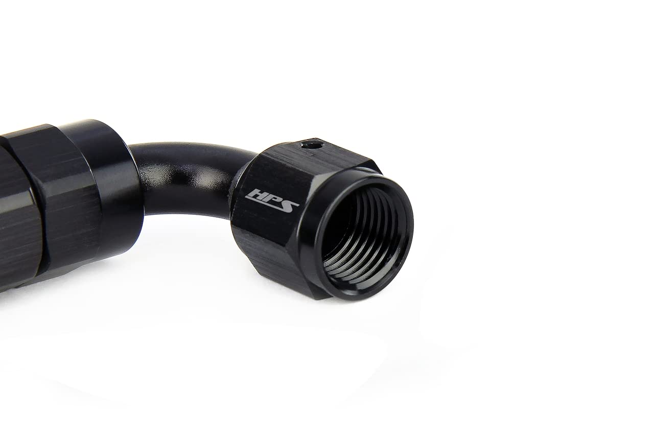 45 Degree HPS Performance -4 Aluminum AN Hose End, 350-4504