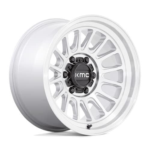 KMC 17X8.5 KM724 6X5.5 SLV-MACH 0MM - KM72478568500US